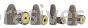 Norton Type 16 2-3/4 x 3-1/2 x 5/8-11 NZ TAF ME18265 E57608 NCRH Steel Bushing