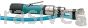 Dynabrade 53135 - 1/4" Central Vacuum Mini-Angle Head Drill .4 hp, 3,200 RPM, Planetary-Geared, Rear Exhaust, 1/4"-28 Female Thread