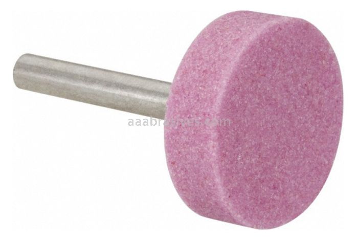 W-226, 1-1/4x3/8x1/4"sk, Mounted Point, Vitrified, PA/O
