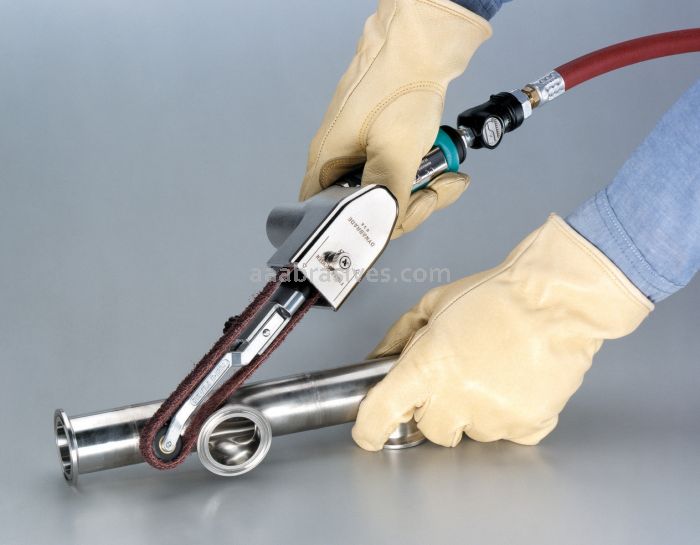 Dynabrade 40353 Dynafile II Abrasive Belt Tool for Non-Woven Nylon Belts