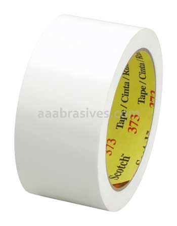 Scotch&trade; Box Sealing Tape 373 White 288 mm x 914 m 3M 7010335776