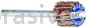 Merit Abrasives 08834137570 3/4 x 1/2 x 1/8 Small Diameter Flap Wheels With 1/8" Steel Shank 60 Grit Merit Aluminum Oxide