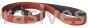 3M™ 7100192613 1/4 x 42 40 Grit YF-wt 777F Cloth Belt