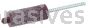 Weiler 35825 1" Polyflex Encapsulated Power Tube Brush .0104" Steel Wire Fill 2-1/2" Brush Length