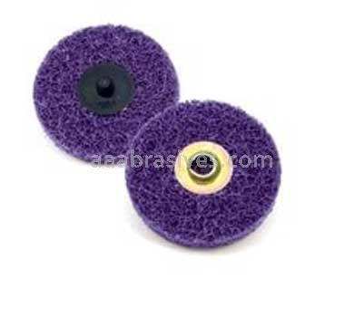 3M™ 7100075586 2" TSM A/O MED Scotch-Brite™ Roloc™ HS Blend and Finish Disc