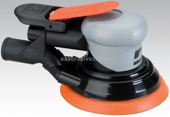 Dynabrade 69009 - 5" Dia. Central Vacuum Dynorbital Silver Supreme Random Orbital Sander