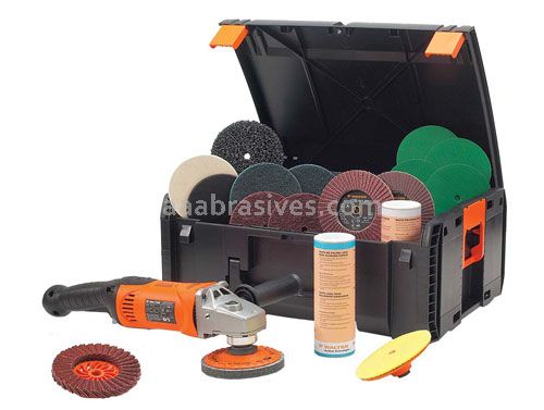 Walter Brushed Finish Kit Flat 5/8-11 - 662980533307