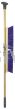 Weiler 44606 24" Pro-Flex Stiff Blue Polypropylene Sweep with 60" Hardwood Handle