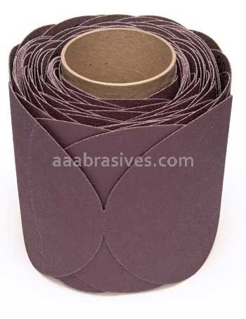 3M™ 7000118779 6" 80 Grit X-wt 341D A/O Stikit™ Cloth Sanding Disc Roll