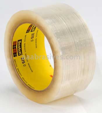 Scotch&trade; Box Sealing Tape 375 Clear 48 mm x 1500 m 3M 7000123639