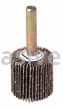Weiler 30719 1" x 1" x 40 AO Wolverine Coated Abrasive Flap Wheel 1/4" Stem