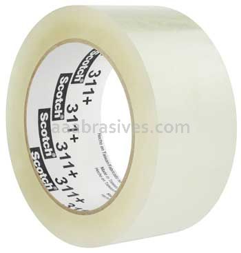 Scotch™ High Tack Box Sealing Tape 311+ Clear 72 mm x 1500 m 3M 7010411725