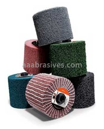 Standard Abrasives HS Mini-Brush 875709 4-1/2" x 2" x 5/8-11 FB018 41-42 A CRS Medium Density (Stock)