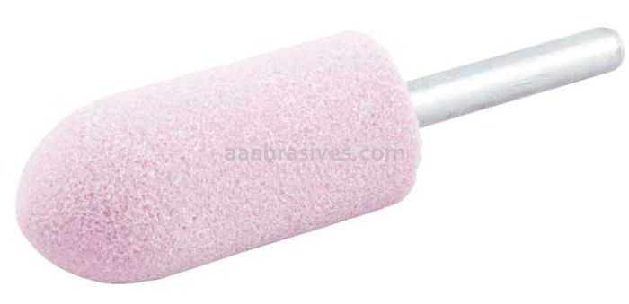 Norton 69078645336 A11 7/8 x 2 Pink 86A A/O Vitrified Bond Mounted Point