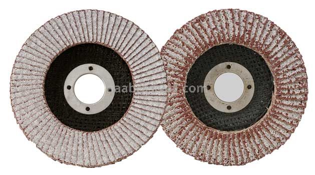 4-1/2x7/8 #60 for Aluminum, T-27(Flat), Abrasive Flap Disc, Phenolic Backing