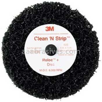 3M&trade; 7000120779 4 x 1/2 07466 S/C XCS Scotch-Brite&trade; Roloc&trade; + Clean and Strip Disc 