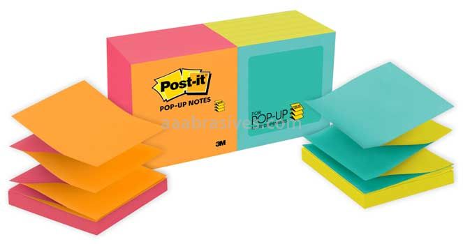 Post-it™ Pop-up Notes R330-N-ALT 3 in x 3 in Cape Town Collection 3M 7100057593