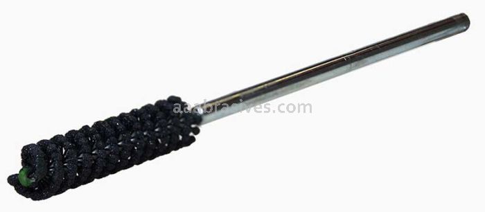Weiler 34351 CrossFlex Standard Duty Bore Brush 14mm Diameter 120 SC with Collet
