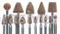Norton B135 1/4 x 1/2 3SG60-T5VH/I2 1/8 x 1-1/2 Vitrified Bond Mounted Points B Shapes