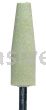 Norton A1 3/4 x 2-1/2 Quantum 3NQ80-OVS/N9 1/4 x 1 Vitrified Bond Mounted Points - A Shapes