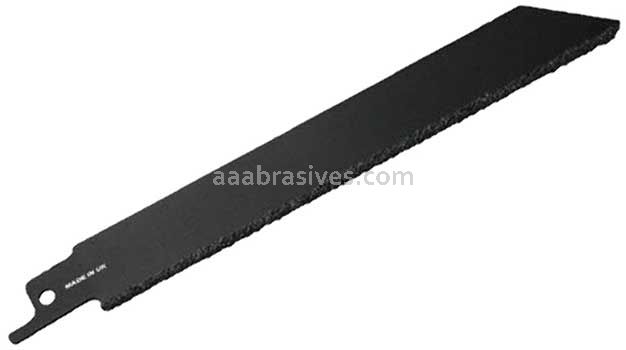 Morse® Carbide Grit Reciprocating Saw Blade 6x3/4 Coarse Grit | 3 Blades/Retail Pkg