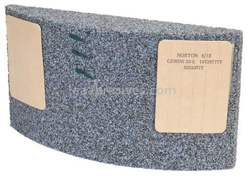 Norton 6 x 11-1/4 x 2-1/4 Gemini 30-G Cortland ME30777 Type 31 Segments