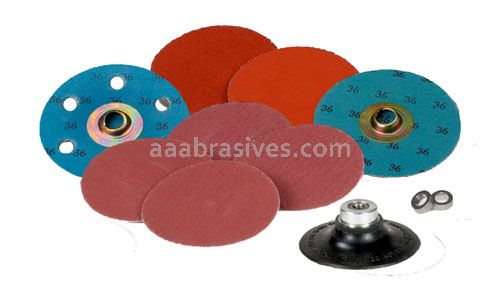 Standard Abrasives Quick Change TS A/O Extra Vacuum Disc 524555 3" 6 Holes 60 Grit