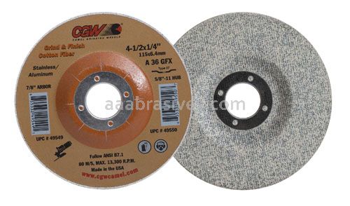 CGW 49601 4-1/2 x 1/4 x 5/8-11 A54GFX T27
