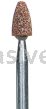 Norton B45 3/16 x 5/16 Gemini 38A M/D5 1/8 x 1-1/2 Vitrified Mounted Points - B Shapes