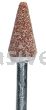 Norton B53 5/16 x 5/8 Gemini 38A M/I2 1/8 x 1-1/2 Vitrified Mounted Points - B Shapes
