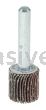 Weiler 30712 5/8" x 5/8" x 60 AO Wolverine Coated Abrasive Flap Wheel 1/4" Stem