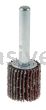 Weiler 30715 3/4" x 3/4" x 40 AO Wolverine Coated Abrasive Flap Wheel 1/4" Stem