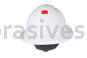3M&trade; 7000144986 H-801V-UV Full Brim Hard Hat White 4-Point Ratchet Suspension Vented with Uvicator
