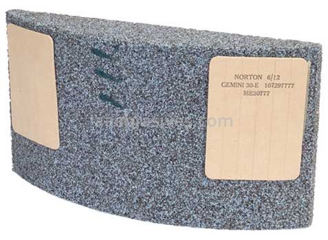Norton 8 x 11-1/4 x 3 Gemini 30-I Cortland Bonus Grind ME100703B Type 31 Segments