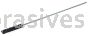 Weiler 34107 CrossFlex Standard Duty Bore Brush 4.5mm Diameter 320 SC Grit