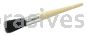 Weiler 40116 #2 7/16" Oval Sash Brush Black China Bristle