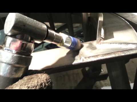 Using an Off-Set Die Grinder with a Weiler Crimped Wire End Brush Video