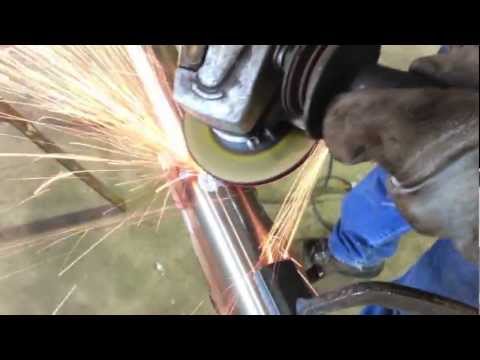 Grinding Stainless Steel with a Depressed Center Grinding Wheel Video
