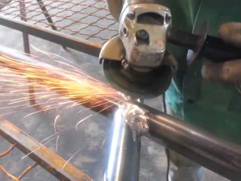 How to Grind a Weld with Resin Fiber Sanding Disc Video