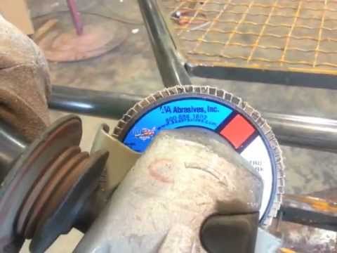 How to Grind a Weld with an AA Abrasives Flap Disc Video
