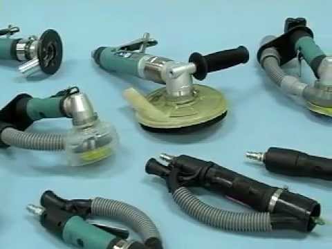 Dynabrade 50210 -Right Angle Disc Sander Video