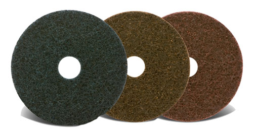 Dynabrade Abrasive DynaBrite Non-Woven Nylon Abrasive Discs with Hole Dynabrade Abrasive DynaBrite Non-Woven Nylon Abrasive Discs with Hole