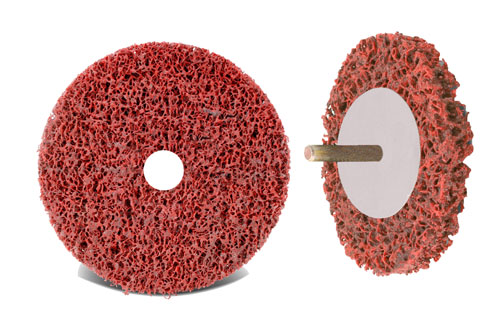 Dynabrade Abrasive Wheels Dynastrip Red