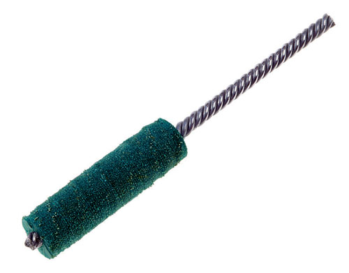 Osborn Green TY Encapsulated Crimped Wire Tube Brush - Doubel Stem Double Spiral