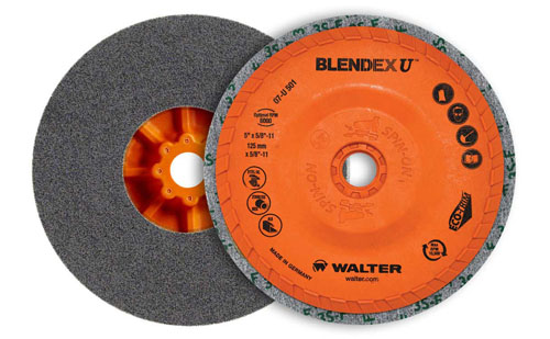 Walter Abrasives - Walter Blendex U Superior Finishes in Less Time