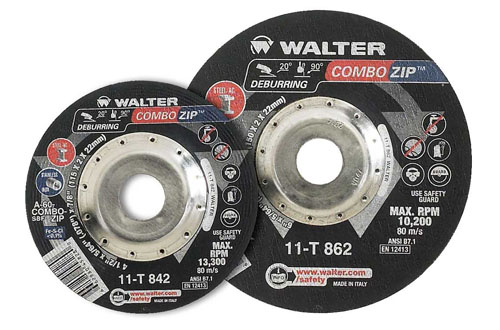 Walter Abrasives - Walter Combo Zip High Performance Cutting and Deburring All in One