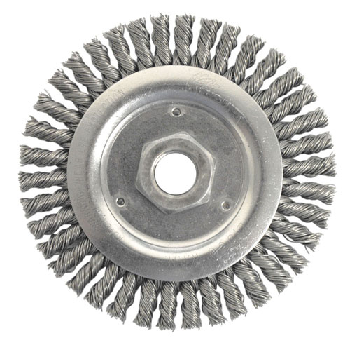 Wire Knot Brushes for Mini Grinders - Carbon Steel - Stainless Steel