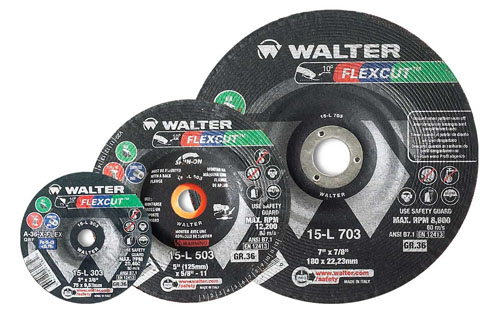 Walter Abrasives - Walter Flexcut Premium Performance Universal Flexible Grinding Wheels