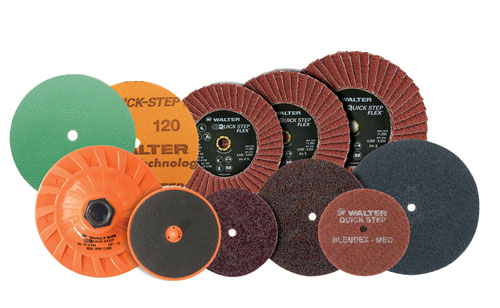 Walter Abrasives - Walter Quick-Step Metal Surface Finishing System
