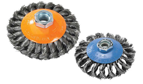 Walter Abrasives - Walter Saucer-Cup Brushes for Angle Grinders